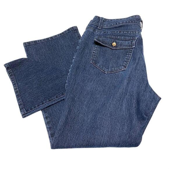 Style & Co. relaxed fit bootcut leg Women's size 12 blue denim jeans - Picture 2 of 5